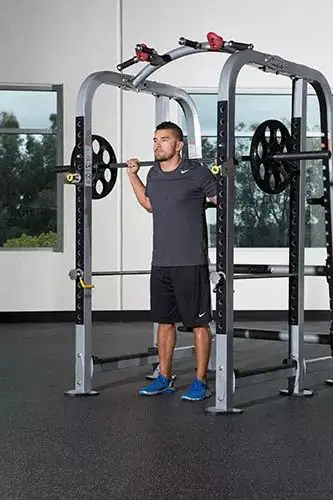 杠铃提踵小腿训练