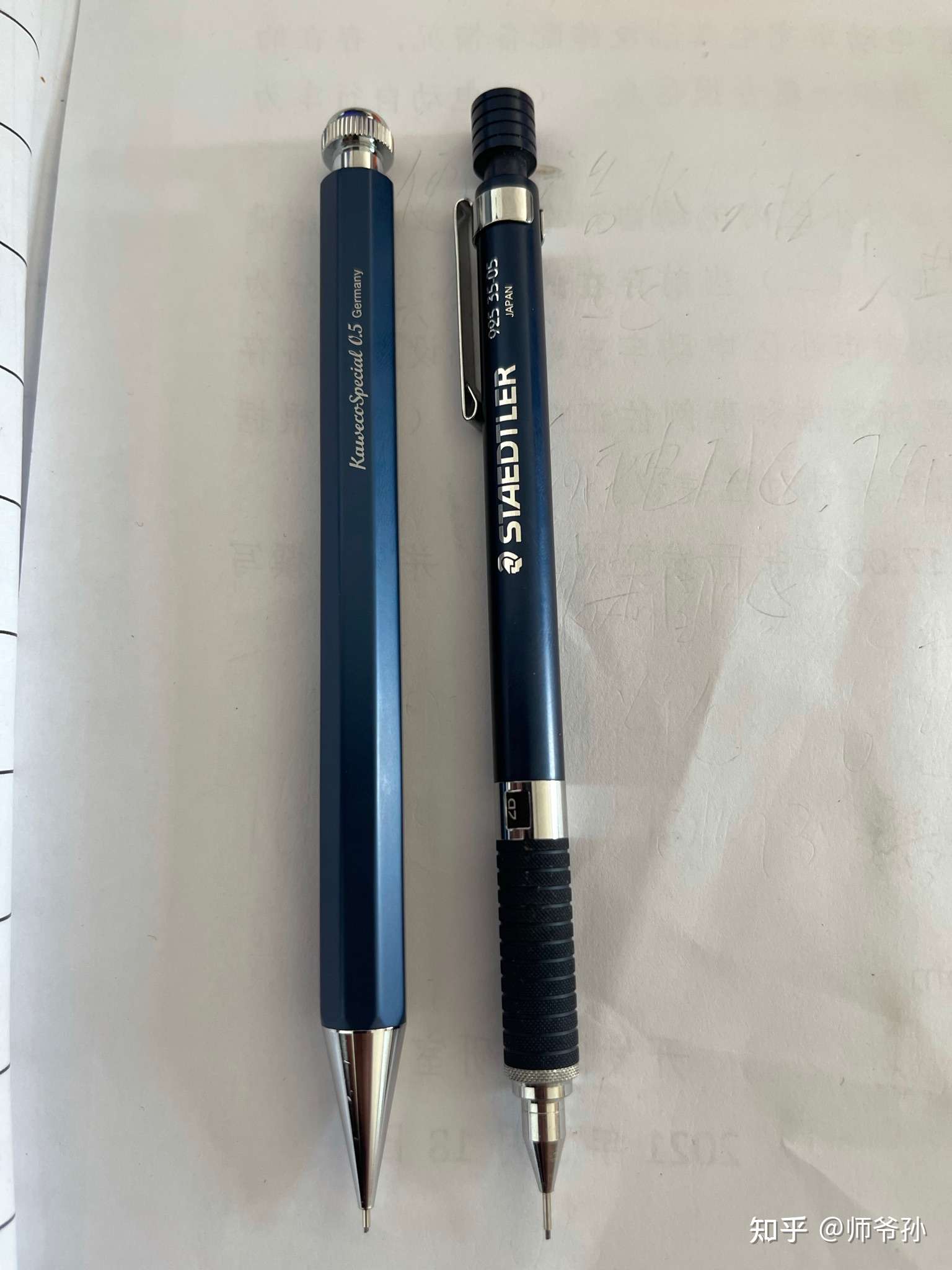 师爷孙 的想法: 480的号称地表最好用的自动铅笔kaweco蓝… - 知乎