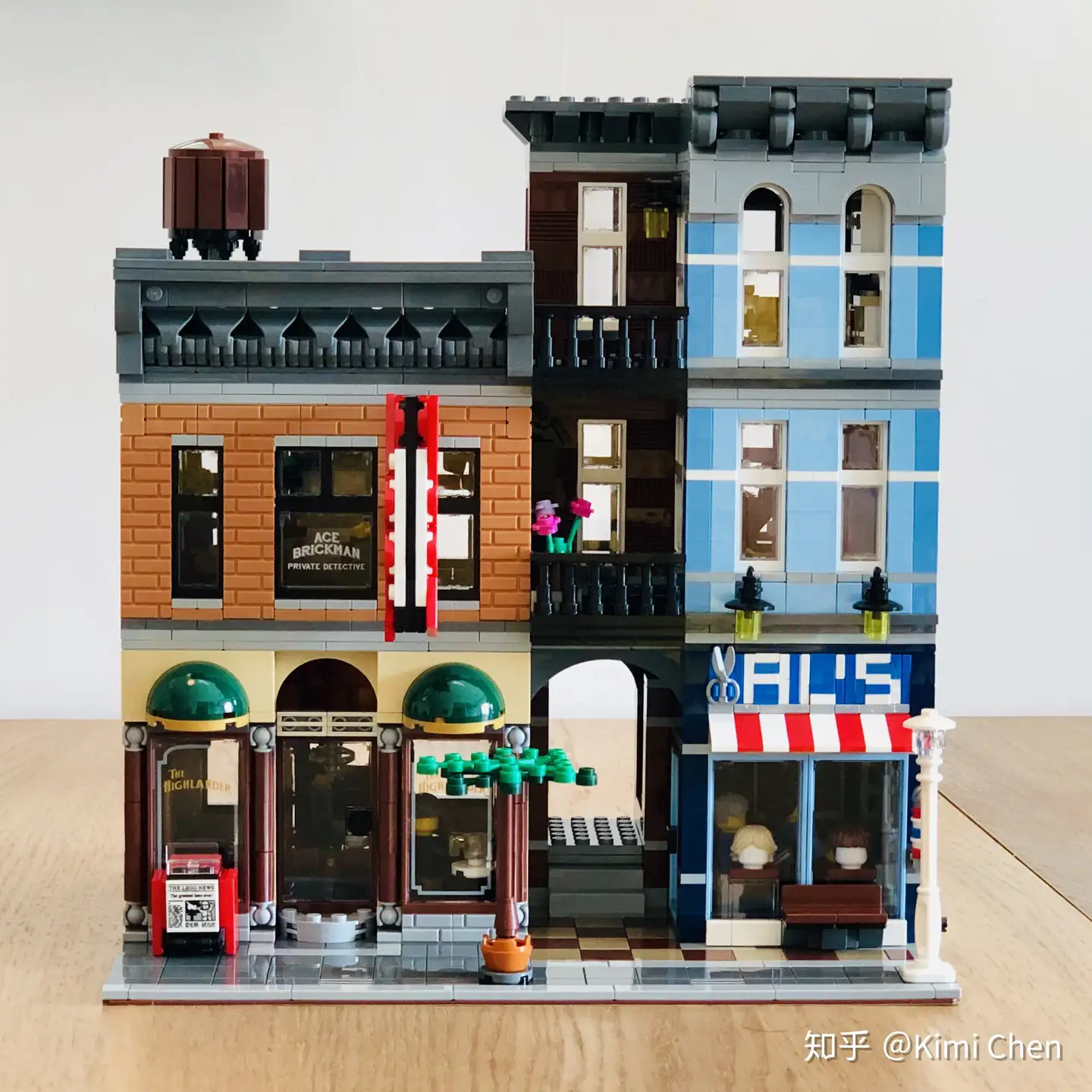 外表平平无奇却内有乾坤的乐高Lego 10246 Detective Office - 知乎