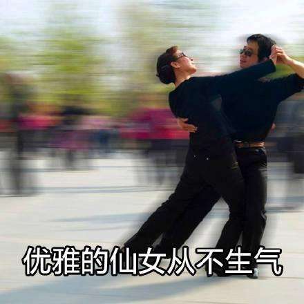 超搞笑魔性广场舞大妈表情包:别人生气我不气,生气给魔鬼留余地