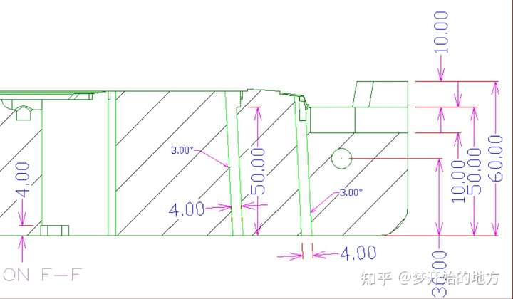 塑胶模具设计：初学者必须要懂的2D出图标注，你学到了吗的图14