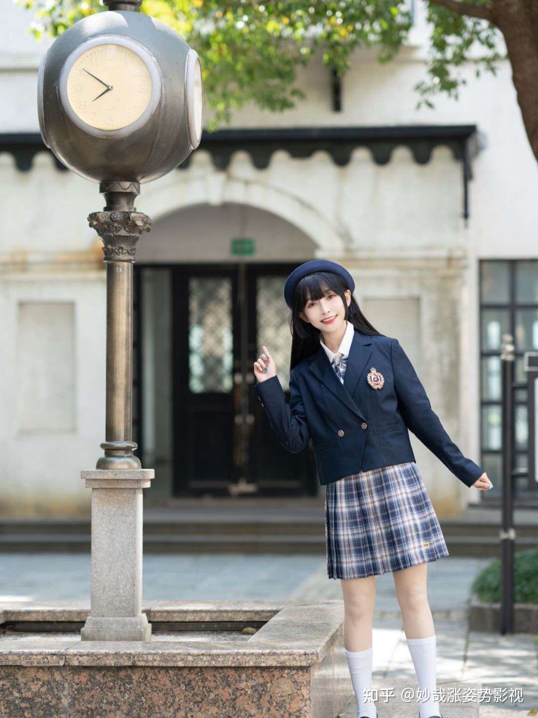 Jk制服这样穿才校供感十足 知乎