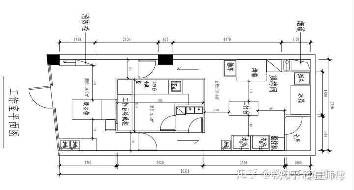 盖师傅 平实设计 工作室最近有个烘培馆的案子, 以前没有接触过这种
