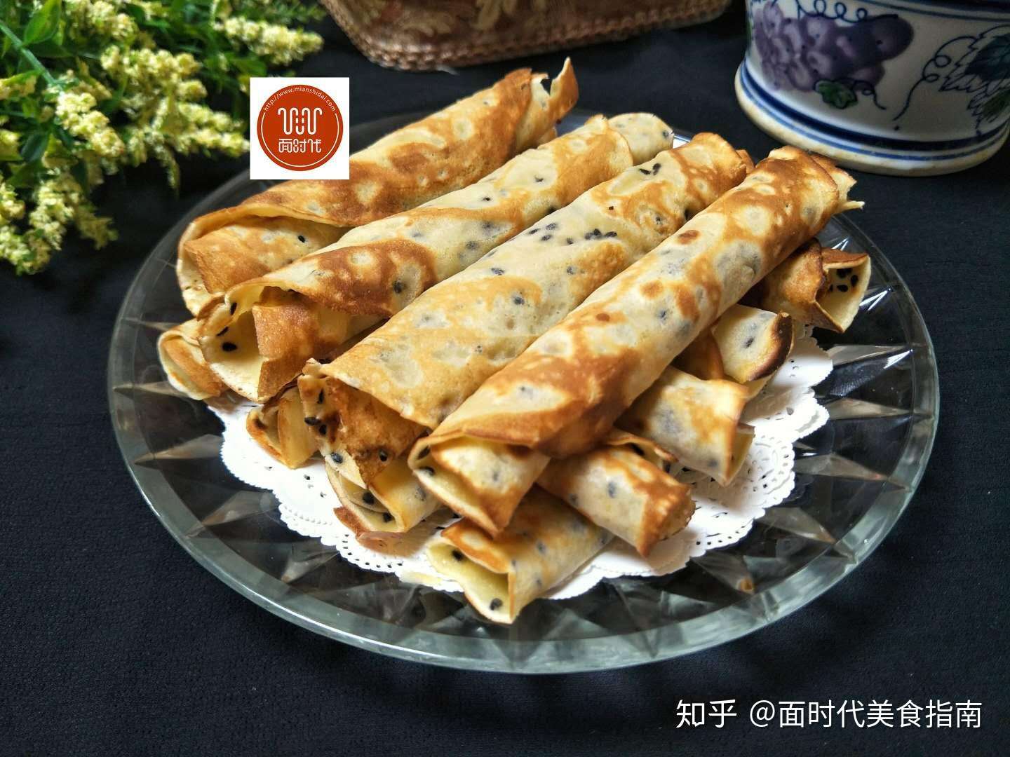 想吃蛋卷不用买 用平底锅就能做 酥的掉渣 做法简单又好吃 知乎