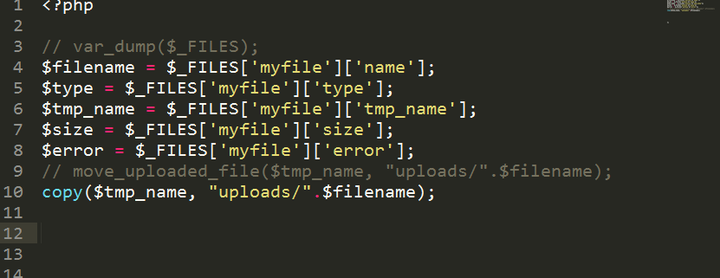 PHP文件的上传与下载