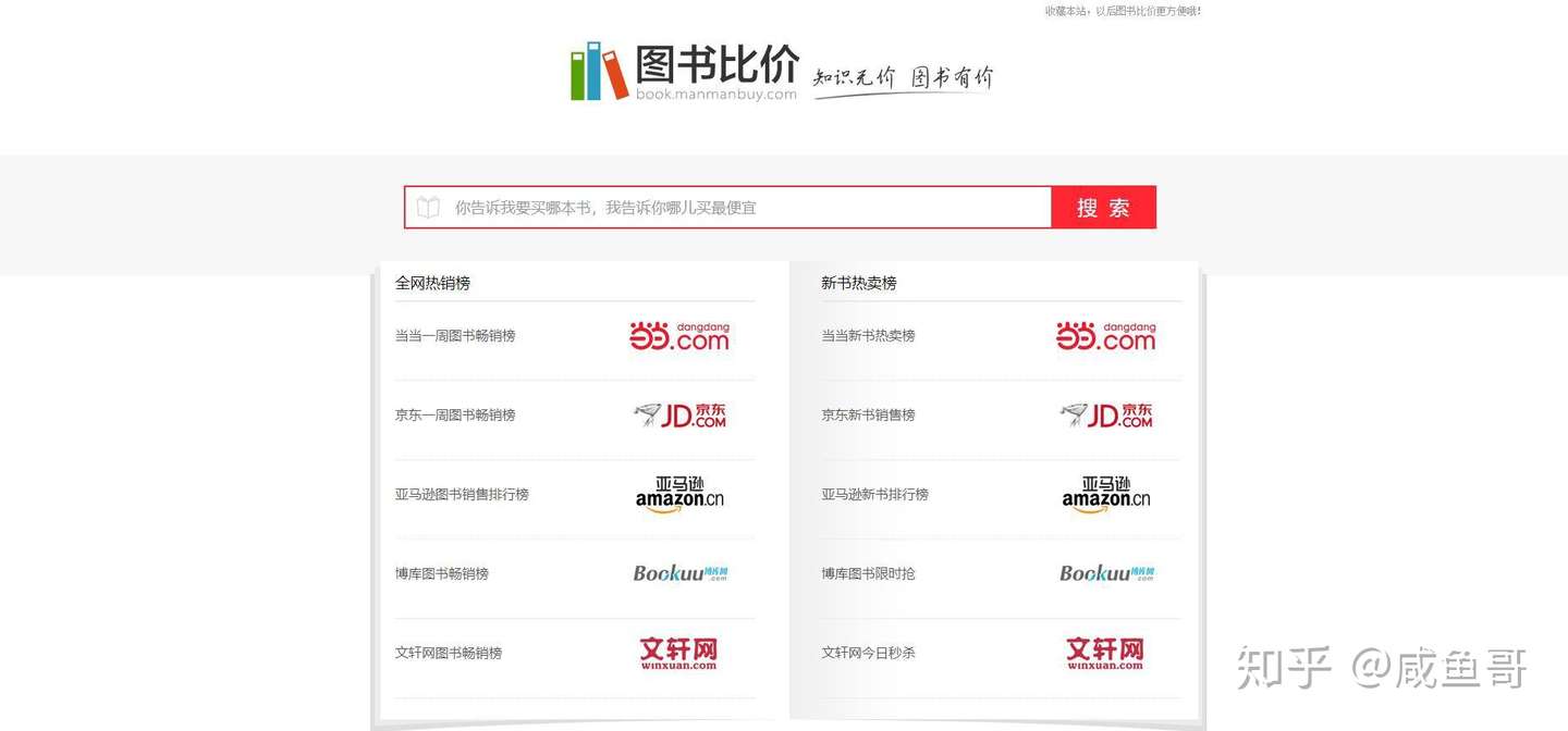 购物比价网站 商品价格实时查询 知乎