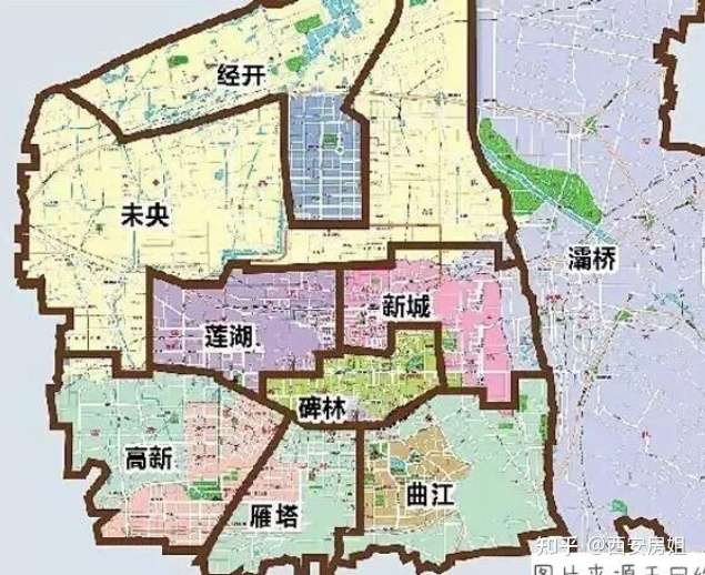 西安市东郊地图图片