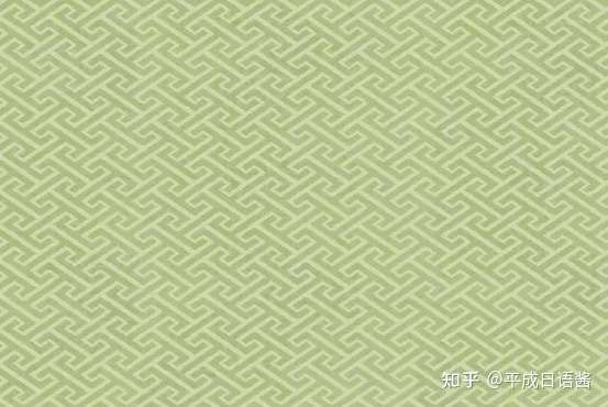 日本和服上的花纹有什么含义 知乎