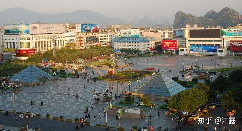 从人居角度看桂林中心广场 知乎