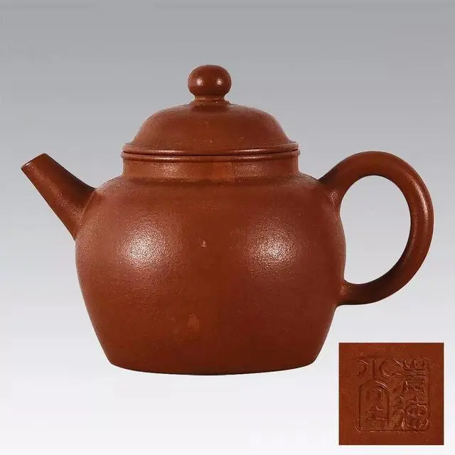 宜興紫砂茶壷（底款「施小馬製」） - 工芸品