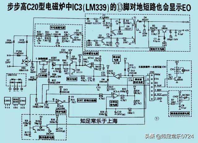电磁炉烧功率管的原因(打开电磁炉一直滴滴响)插图(2) 电磁炉烧功率管的原因(打开电磁炉一直滴滴响)插图(2)
