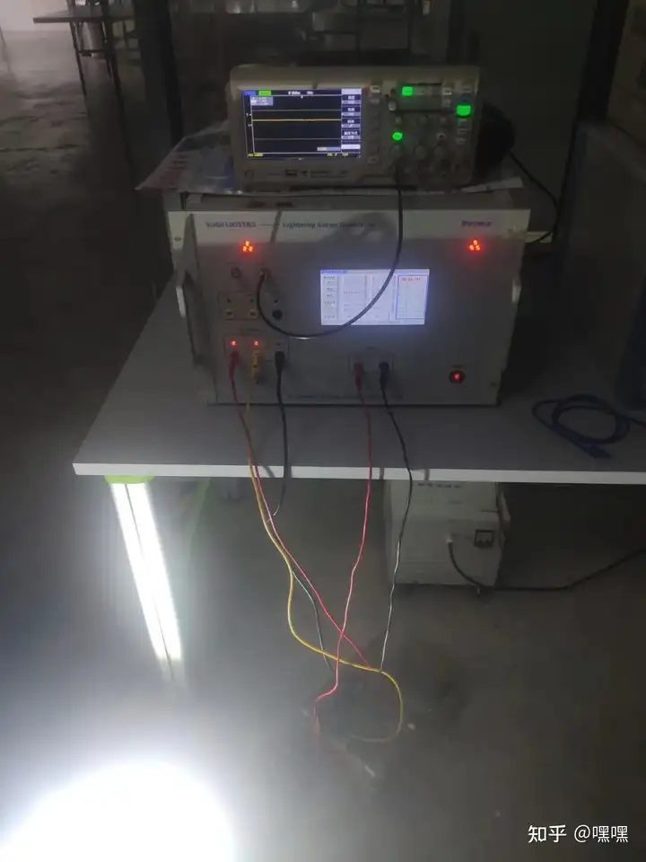 科普 什么是浪涌，灯具残压如何测试