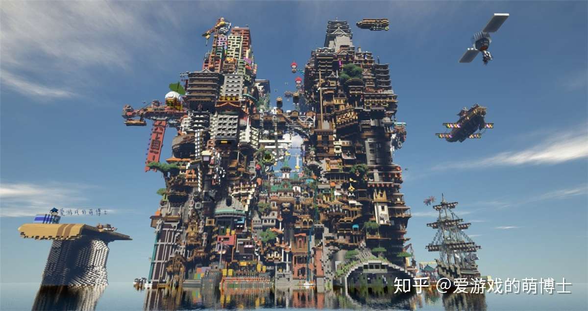 不可思议 玩家们在 我的世界 中打造了一座违章九龙城寨 知乎