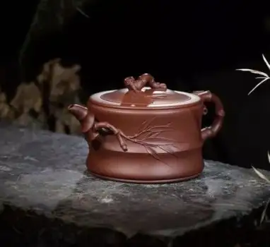 陈友林紫砂作品《竹韵》陈友林紫砂作品《四方香韵》