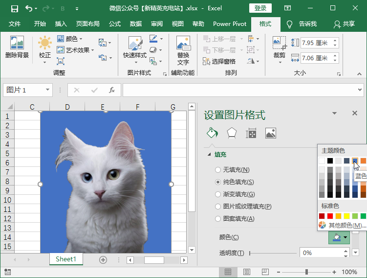 Excel也能换证件照背景色?不会PS的你必须学会这招- 知乎