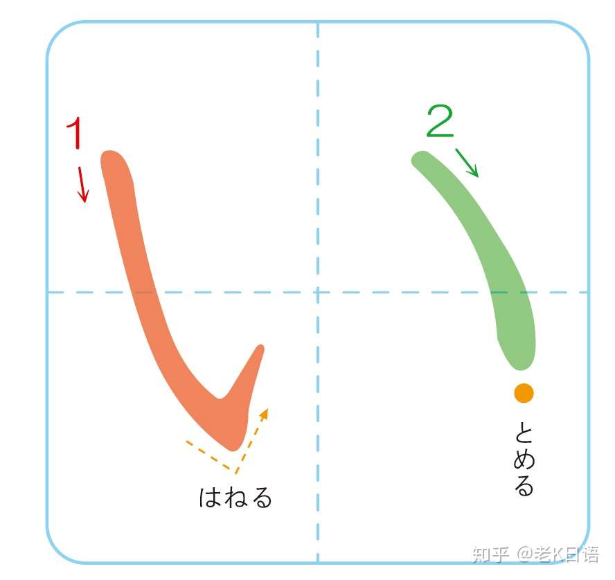 日语50音卡片 50音字帖 50音表海报版 超详细超全 知乎