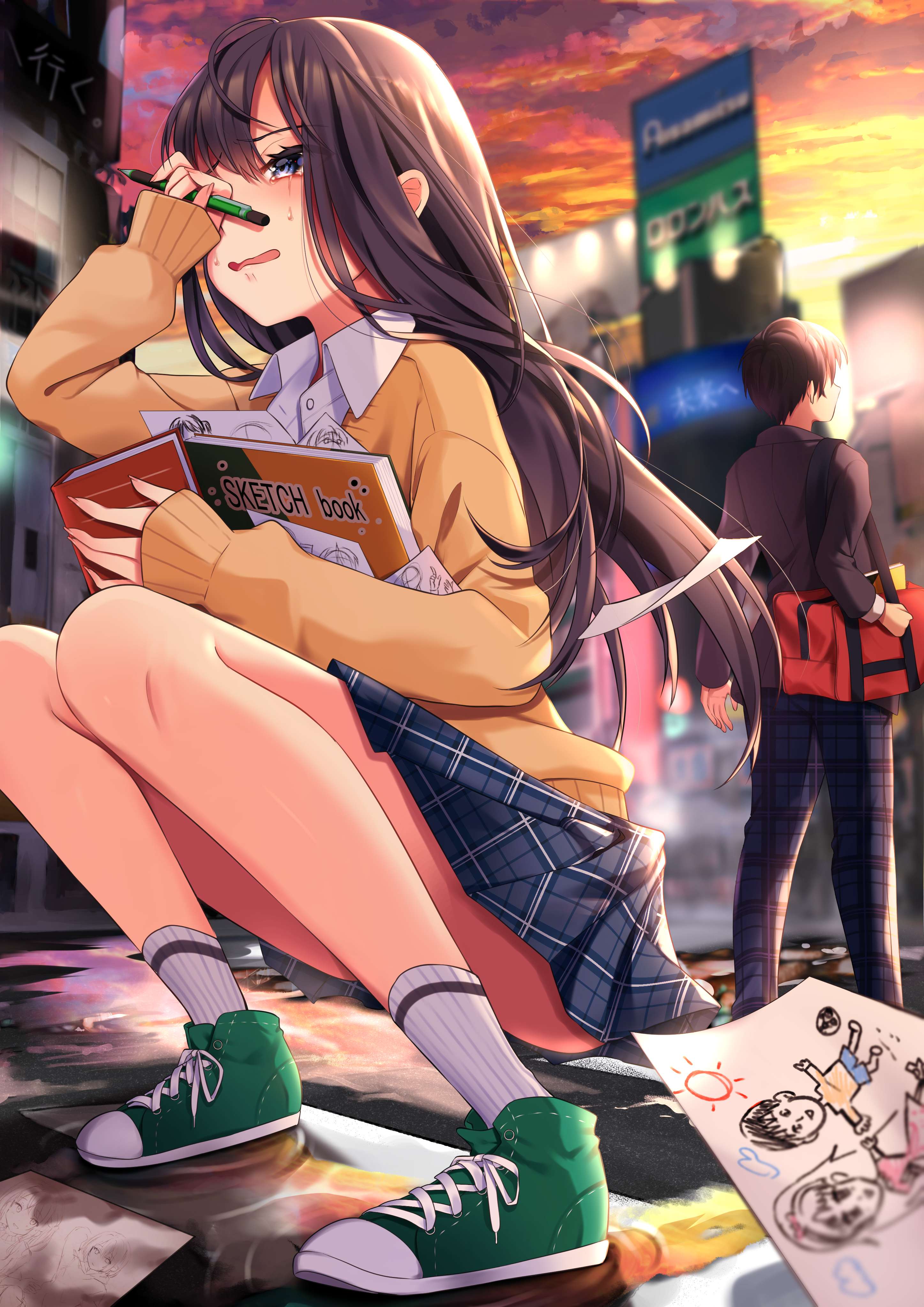 妃宫千早 的想法: 掉在地上的不只是两小无猜时共同绘制的图… - 知乎