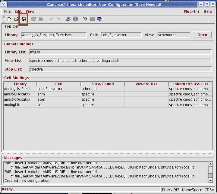 Cadence Spectre Tech File