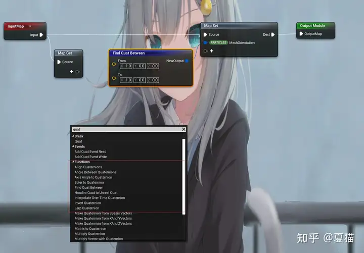 四元数是个非常难的东西,好在ue给我们提供许多转换旋转的函数