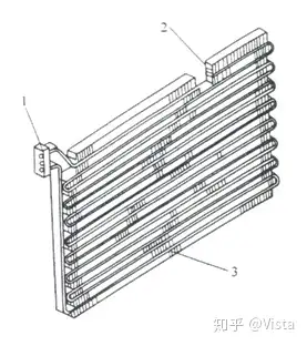 汽车冷凝器结构图图片