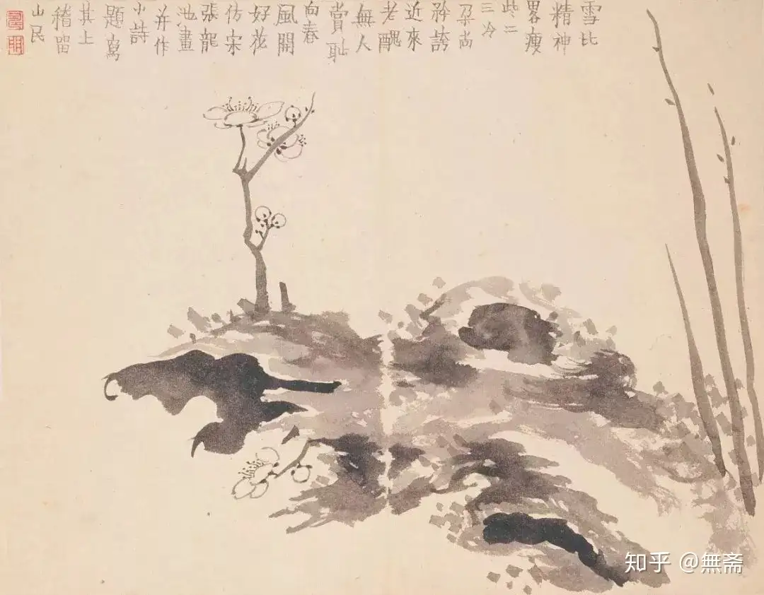 中国書画・中國清末著名畫家任伯年畫作 【九魚壽圖】・宣紙・山水画