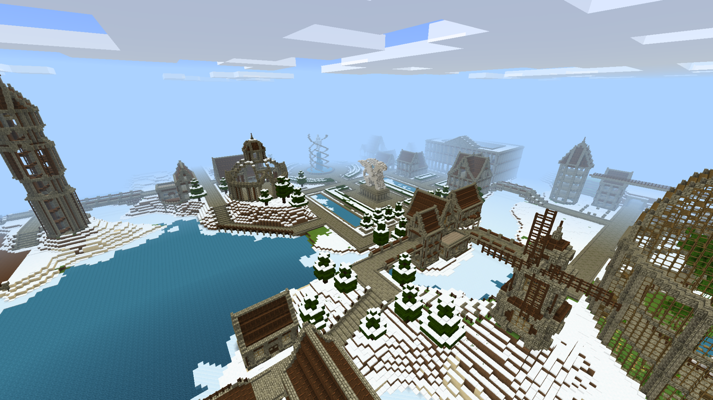 不一样的思路 在minecraft当中建一座城 知乎 不一样的思路 在minecraft当中建一座城 知乎