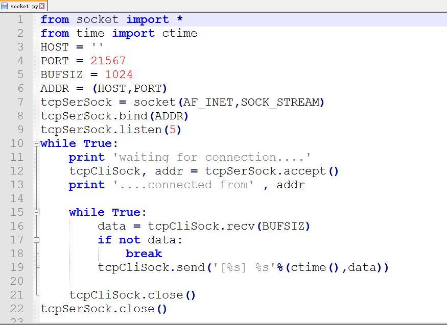 python 网络编程,这段代码为什么运行不了呢? 