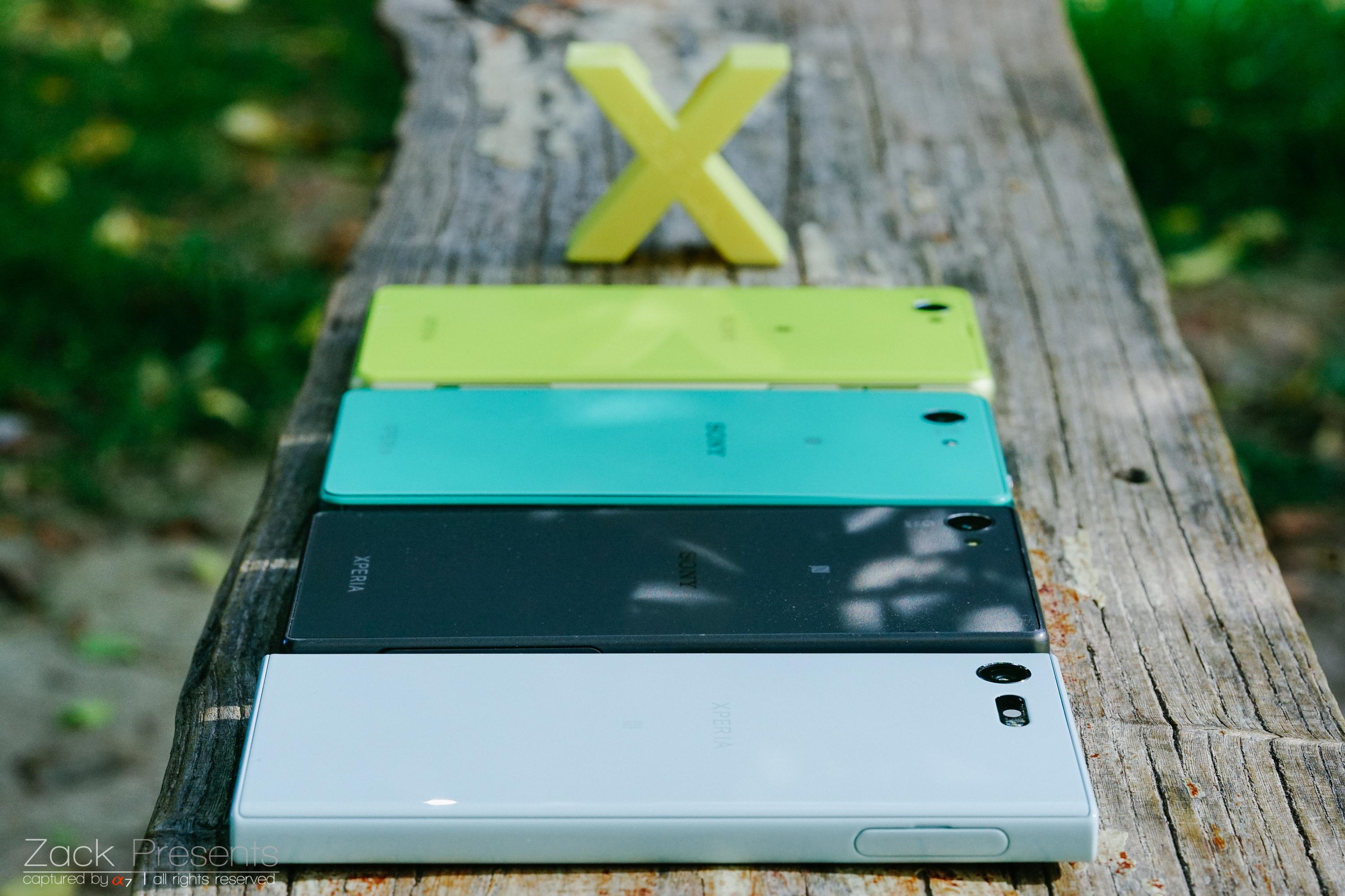 SONY的 Xperia XZ 和 X Compact 手机实际使
