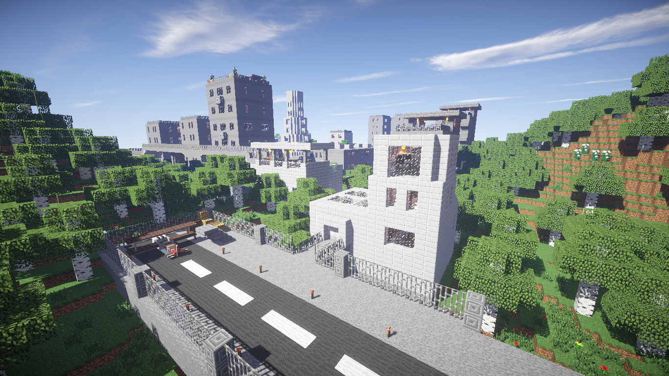 我在 Minecraft 中建城市！（一） - 知乎