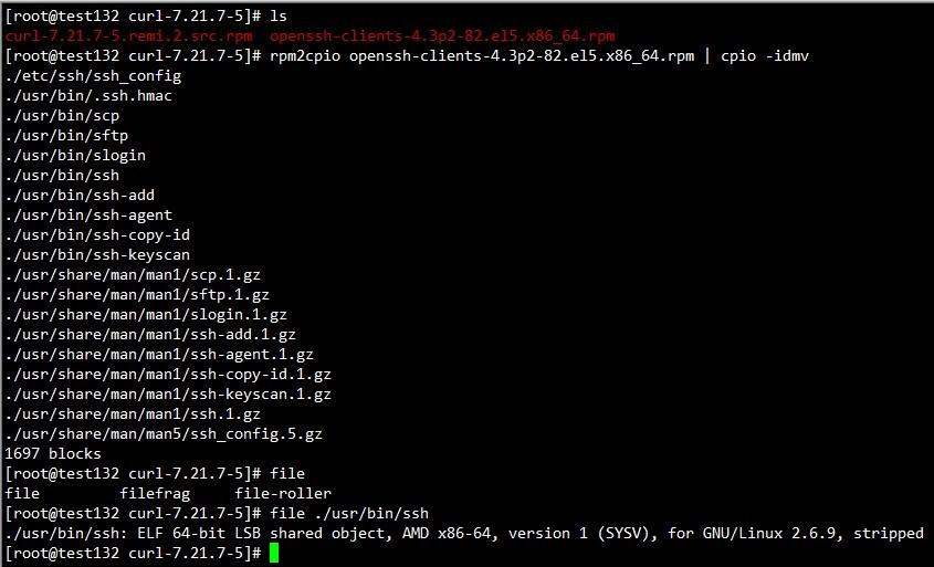 能否在linux下从rpm包中解析出源代码?有可能