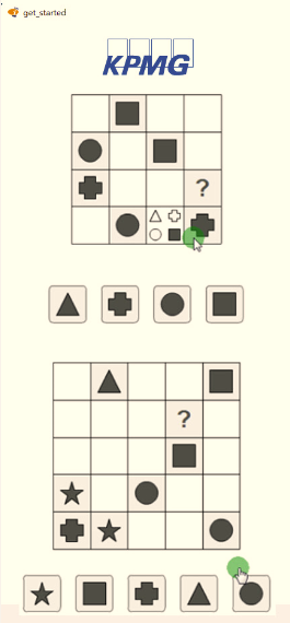 KPMG笔试截图, Cut-es数独五角星还是十字架