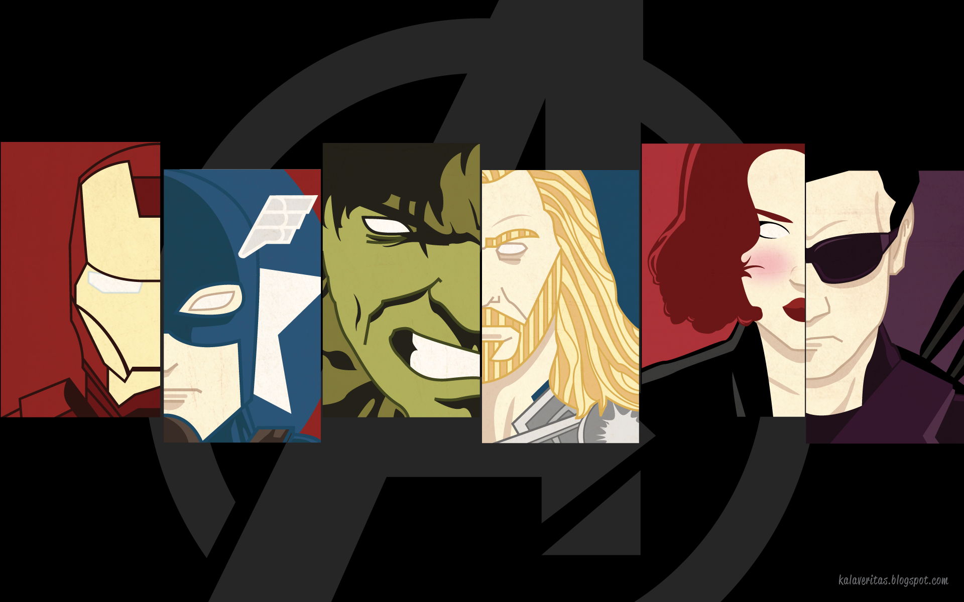 有哪些类似这种竖条人像的海报或壁纸游戏或影视动漫的都行