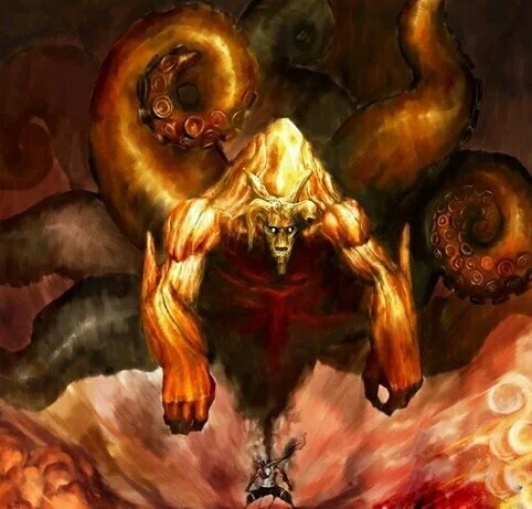 求这样的火影尾兽图作者是谁