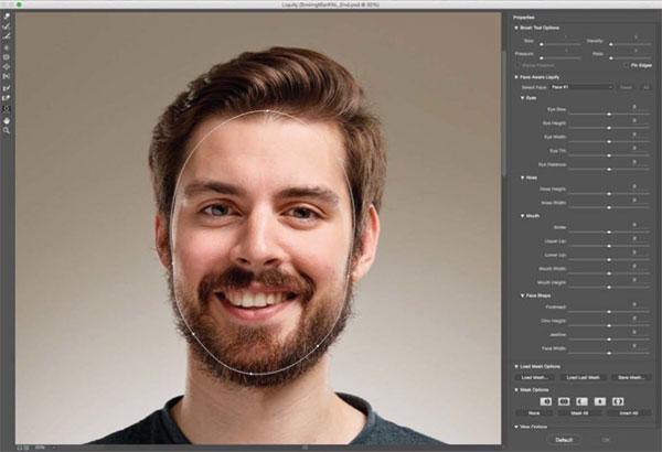 新版adobephotoshopcc20155带来内容感知裁切以及脸部感知液化功能