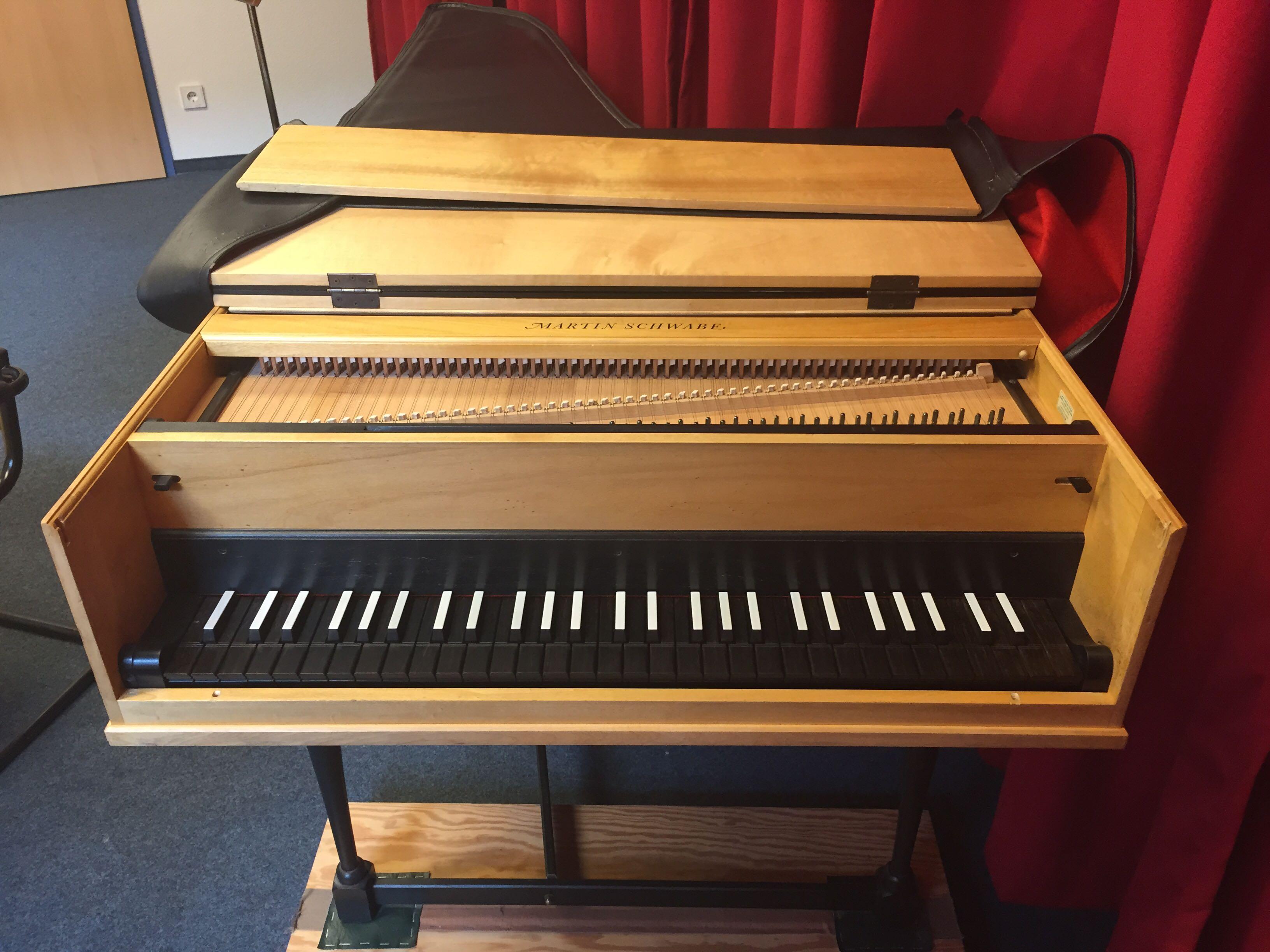 巴赫亨德尔时代常用的羽管键