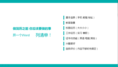 有没有一些简历的修改案例? - 匿名用户的回答
