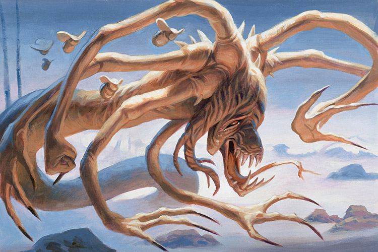 万智牌里有哪些图片比较漂亮\/宏大\/恐怖的卡片