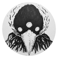 三眼乌鸦纹身的寓意图片