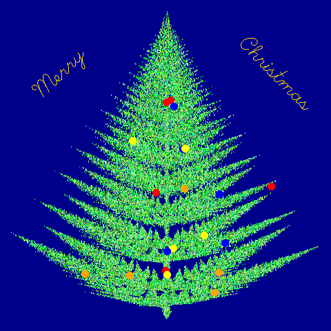 如何用数学软件画一个“圣诞树”?