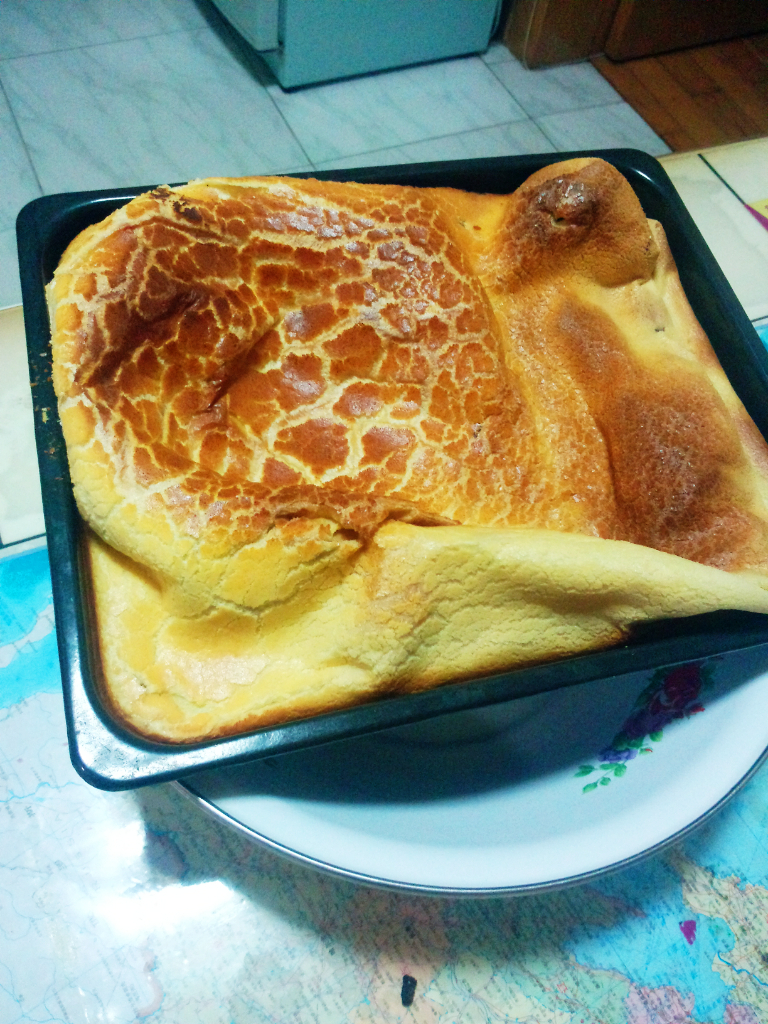 戚风蛋糕出炉后塌陷了,口感不宣为什么? - 机器