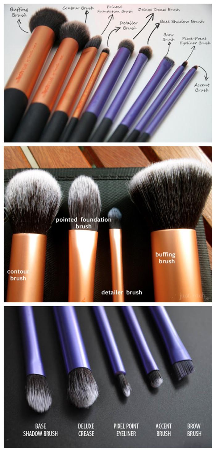 base shadow brush基础眼影刷:适用于眼影打底,同时也可用于眼部细节