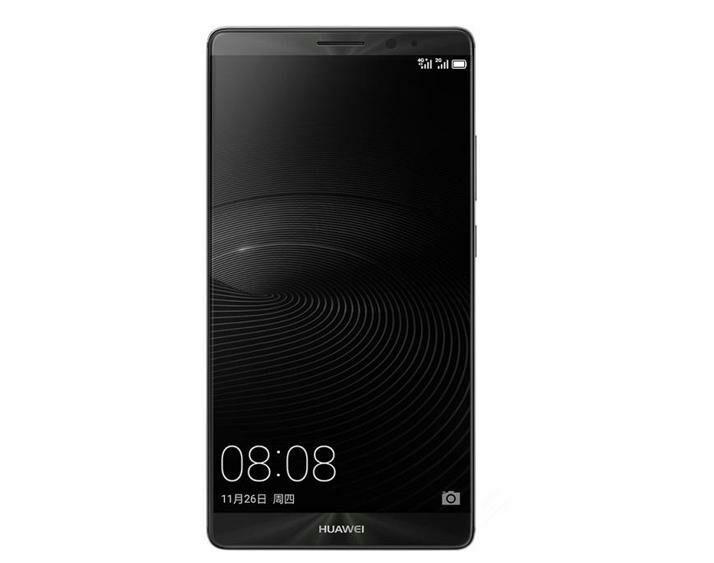 手机华为mate8,黑巧克力在袋子里融化。耳机孔