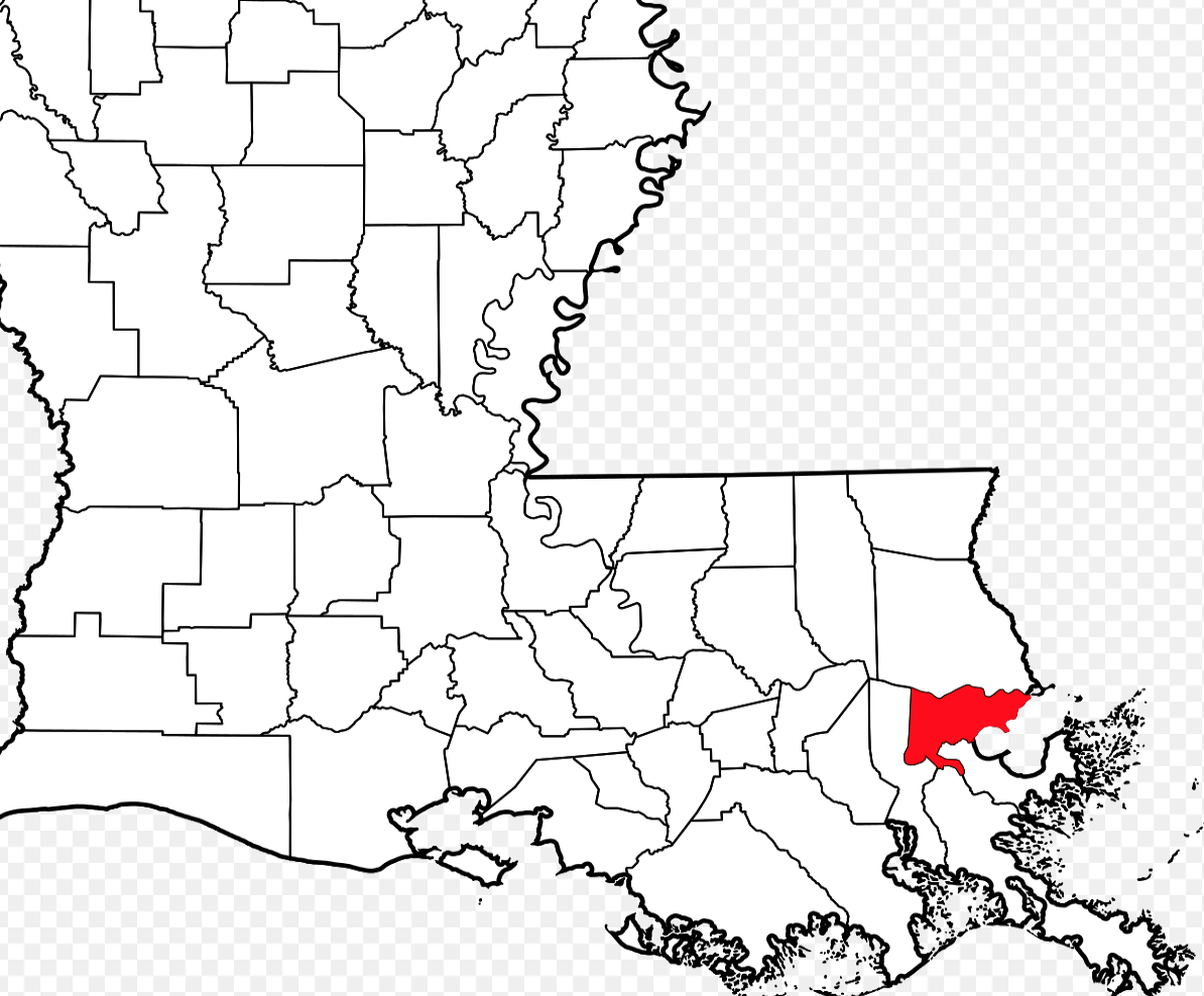 路易斯安那州位置图片