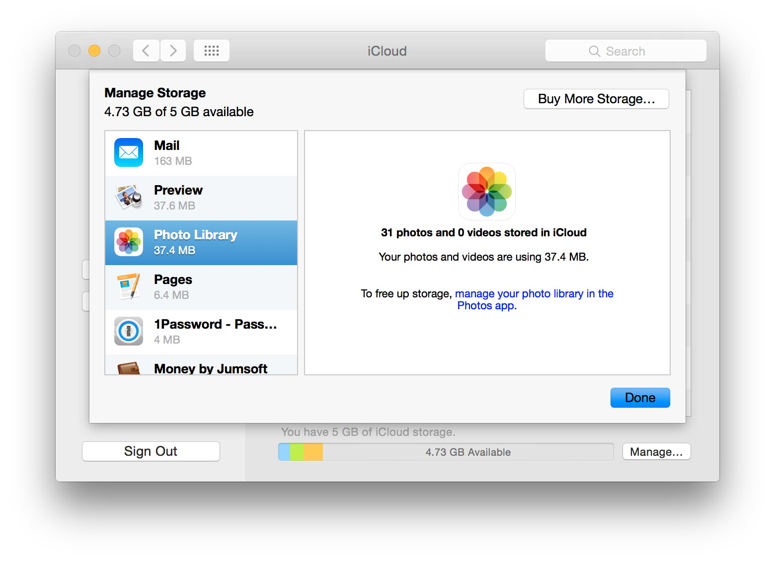 iCloud 照片图库(Beta)占用的是何处的云空间?