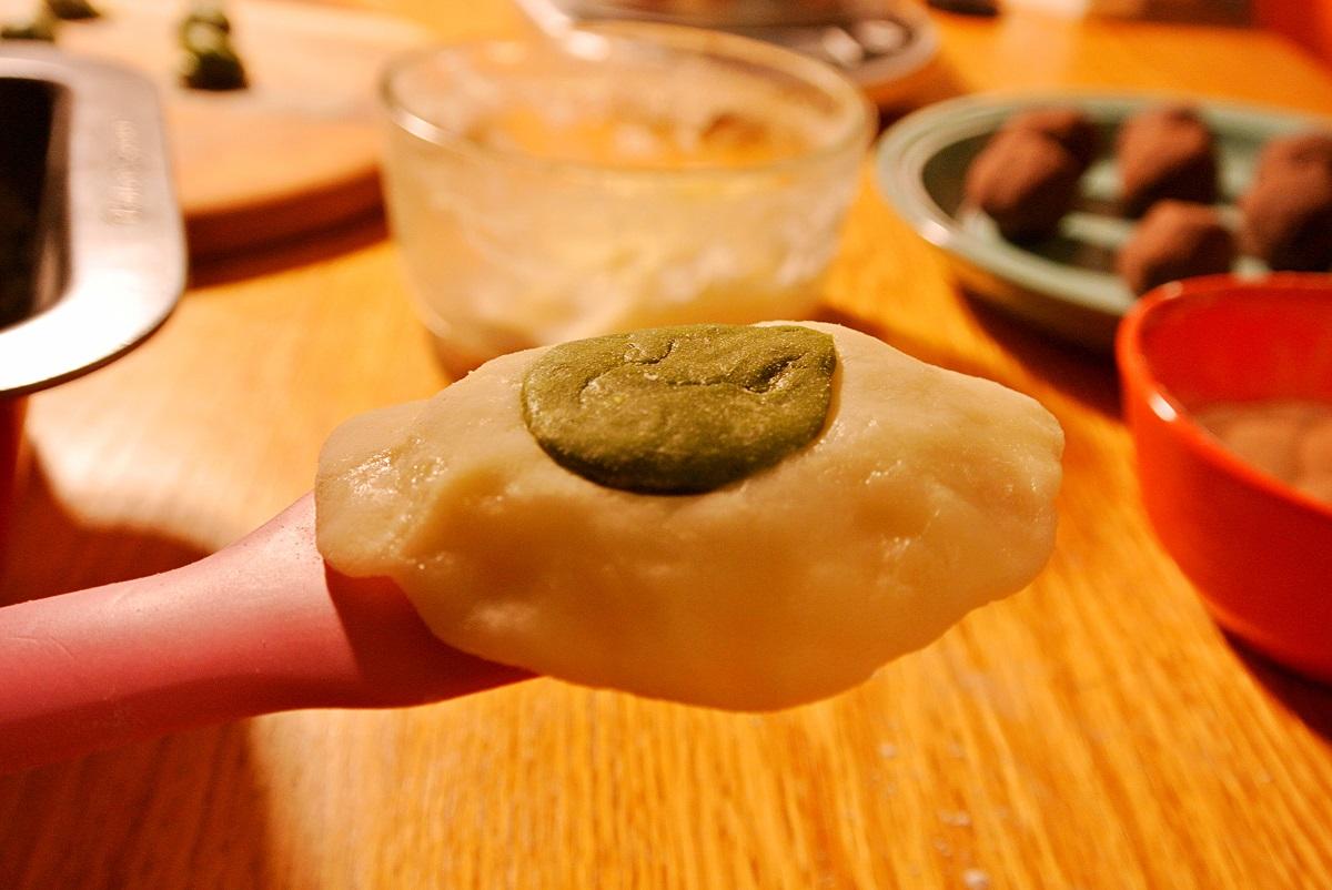 芝麻绿豆小蕃茄: 手作~冰皮月饼