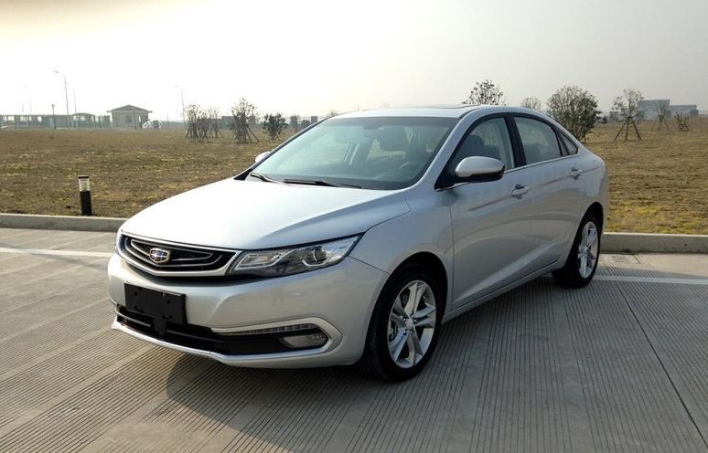 代号是"帝豪fe-5",吉利这款a级车新车长宽高分别是4725x1802x1478mm