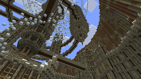 不一样的思路 在minecraft当中建一座城 知乎