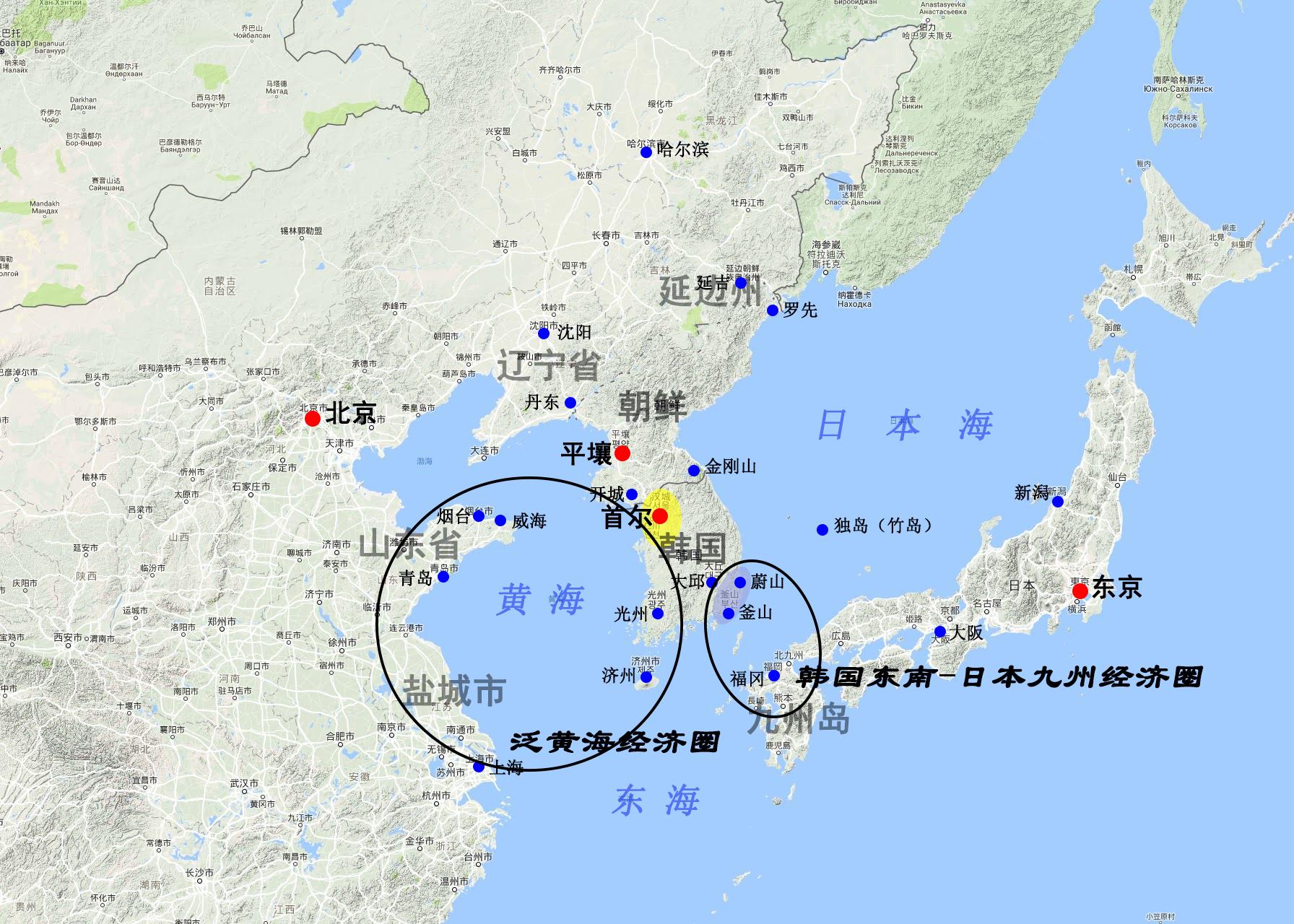 韩国地理位置图片图片