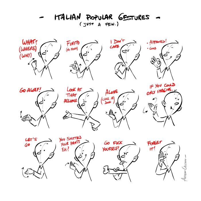 意大利有哪些有趣的手势？ 知乎 