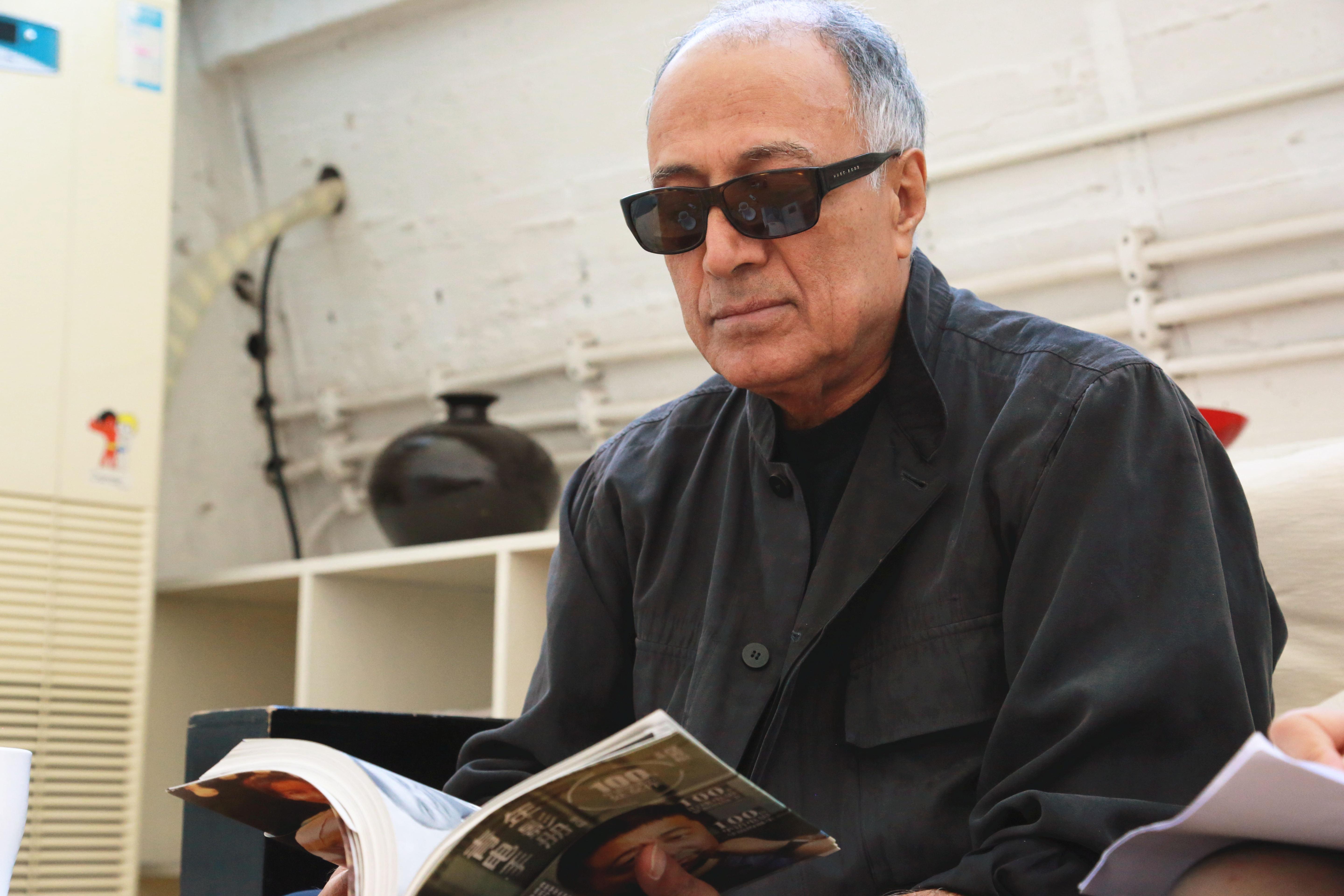 终于见到传说中的伊朗国际大导演阿巴斯了